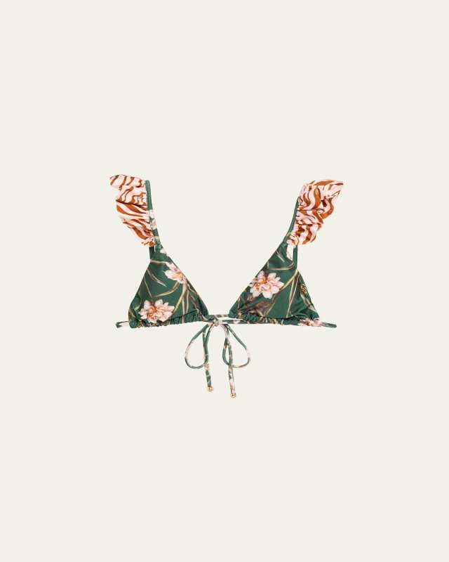 Botanic Retro Bikini Top